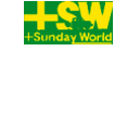 +SW +Sunday World この看板が目印です！